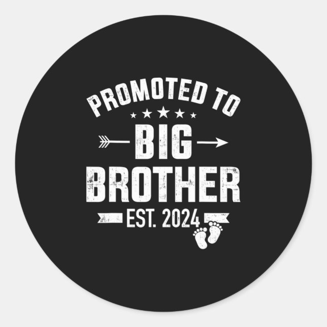 Sticker Rond Promu à Big Brother est. 2024 (Devant)