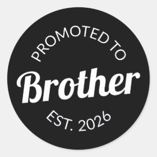 Sticker Rond Promu À Frère Est. 2026 I
