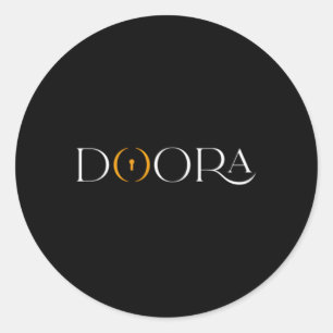 Sticker Rond Propriétés Doora