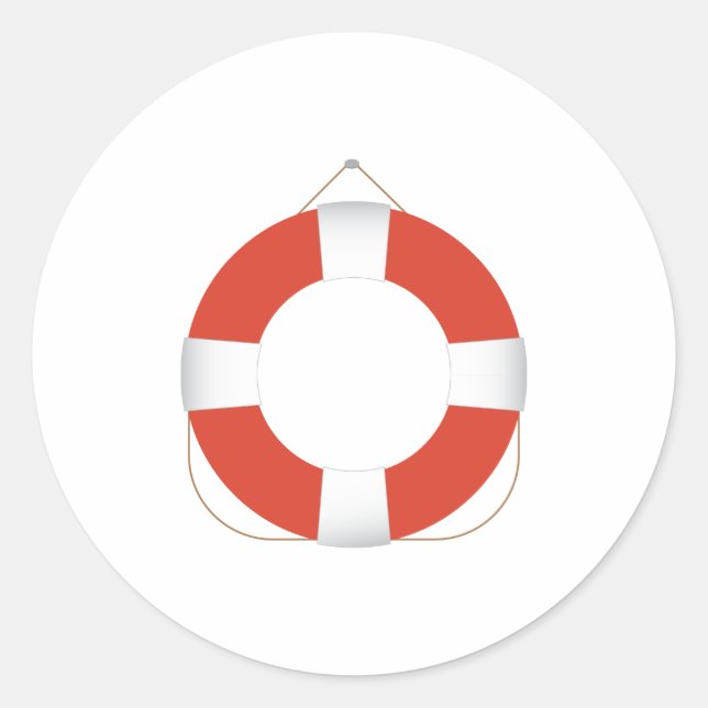 Sticker Rond Protection de la vie (Devant)
