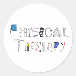 Sticker Rond PT au travail