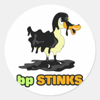 Sticker Rond puanteur bp
