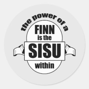 Sticker Rond Puissance finale SISU