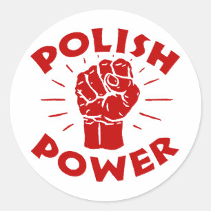 Sticker Rond Puissance polonaise
