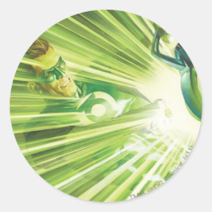 Sticker Rond Puissance verte