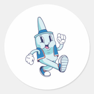 Sticker Rond Pulvérisateur nasal