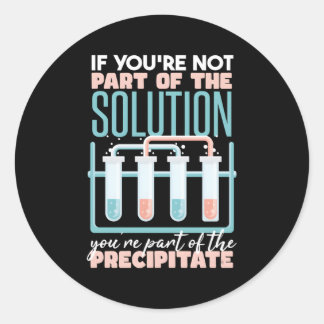 Sticker Rond Pun de chimie
