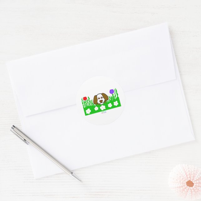 Sticker rond Pup N Play (Enveloppe)