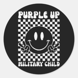Sticker Rond Purge Pour Enfants Militaires Super Enfant Militai