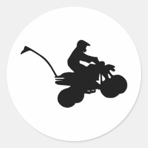 Sticker Rond Quad - VTT