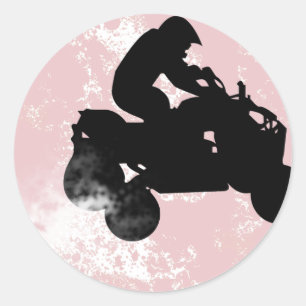 Sticker Rond quads.