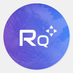 Sticker Rond Quête de Raphael - chaîne Youtube officielle