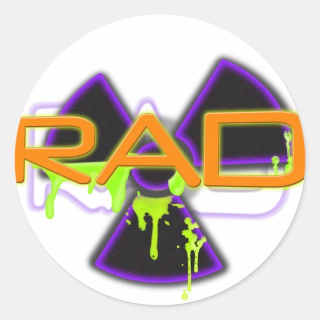 Sticker Rond Rad (Devant)