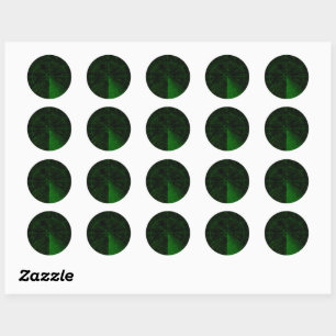 Sticker Rond Radar