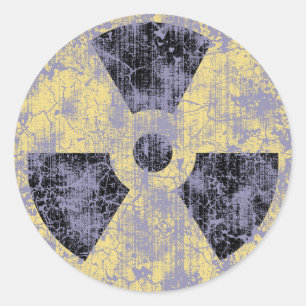 Sticker Rond Radiation -cl-dist