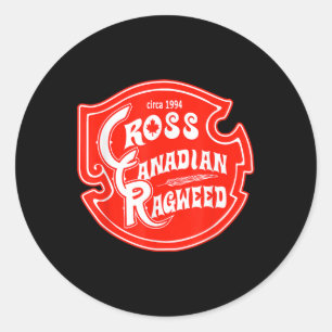 Sticker Rond Ragweed canadien