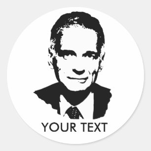 Sticker Rond Ralph Nader