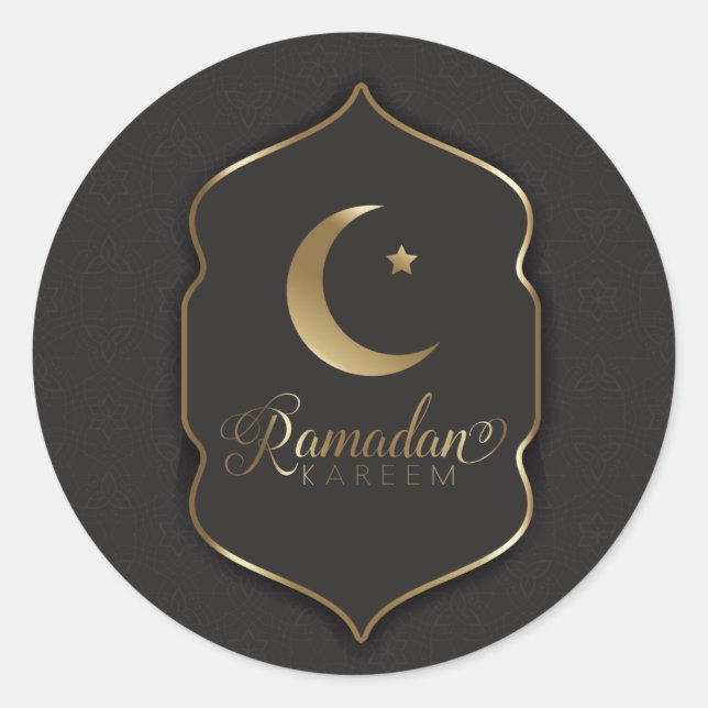Sticker Rond Ramadan (Devant)