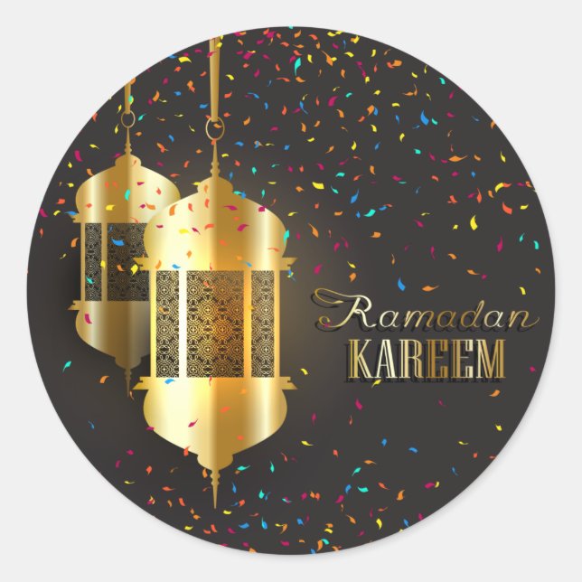 Sticker Rond Ramadan (Devant)