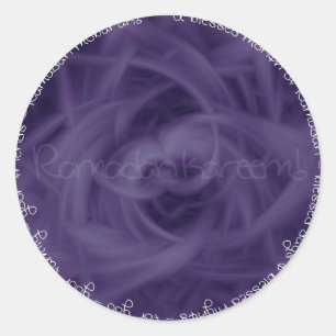 Sticker Rond Ramadan le kareem ! - Blessed le ramadan