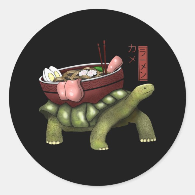 Sticker Rond ramen (Devant)
