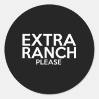 Ranch Extra S'Il Vous Plaît Footer Salade Américai