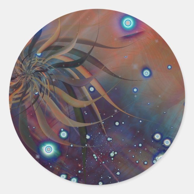 Sticker Rond Rapidité pernicieuse (Devant)