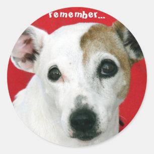 Sticker Rond rappelez-vous...