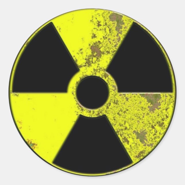 Sticker Rond Rayonnement (Devant)