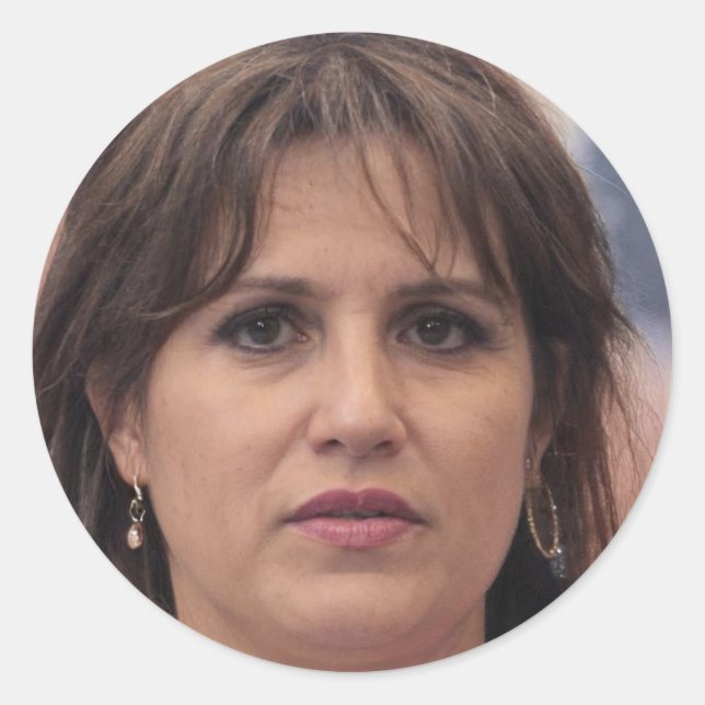 Sticker Rond Rayonner l'amour (Devant)