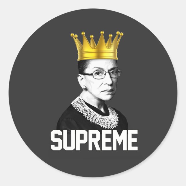 STICKER ROND RBG SUPRÊME (Devant)