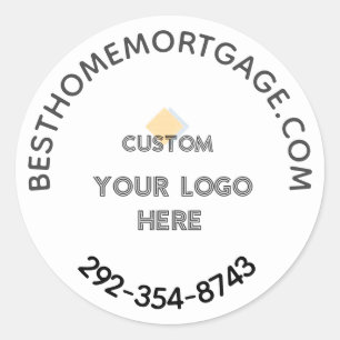 Sticker Rond Realtor Mortgage Company