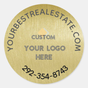 Sticker Rond Realtor Mortgage Company