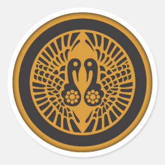 Sticker Rond Rébellion Ikko Ikki Kamon