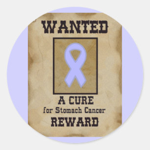 Sticker Rond Recherché : Un traitement pour cancer de l'estoma