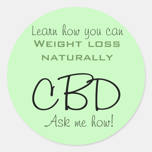 STICKER ROND RECRUTEMENT CBD FOURRE-TOUT (Devant)