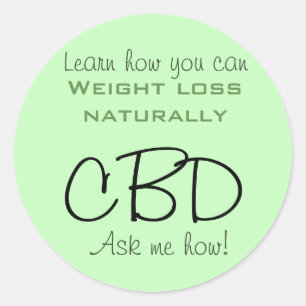 STICKER ROND RECRUTEMENT CBD FOURRE-TOUT