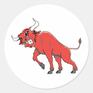 Sticker Rond Red Bull