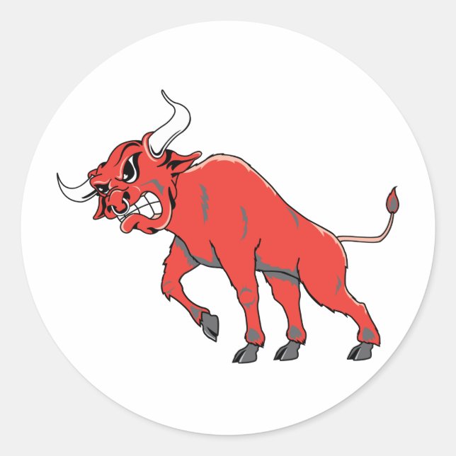 Sticker Rond Red Bull (Devant)