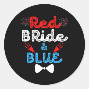 Sticker Rond Red Mariage Mariage Et Mariage Amusant Mariage Par