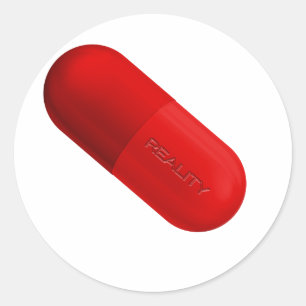 Sticker Rond Redpill