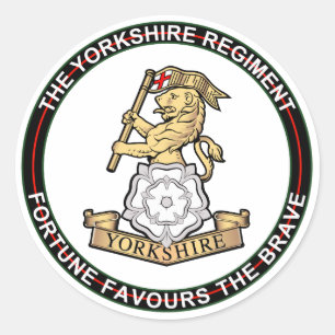 Sticker Rond Régiment de Yorkshire