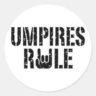 Sticker Rond Règle des arbitres