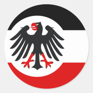 Sticker Rond Reichsdienst1933 1935, Allemagne