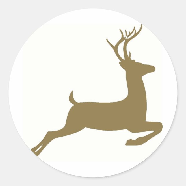 Sticker Rond Reinder (Devant)