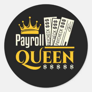 Sticker Rond Reine de paie