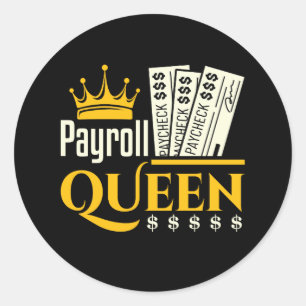 Sticker Rond Reine de paie