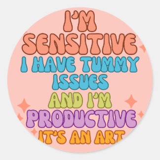 Sticker Rond Reine productive