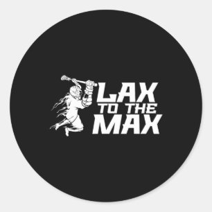 Sticker Rond Relaxer À La Crosse Max 1