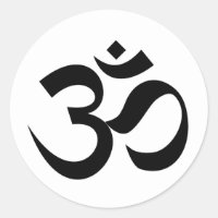 Religion Dharma indien, symbole sacré mantra hindo